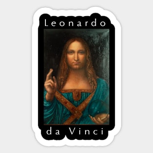 Leonardo da Vinci - Salvator Mundi Sticker